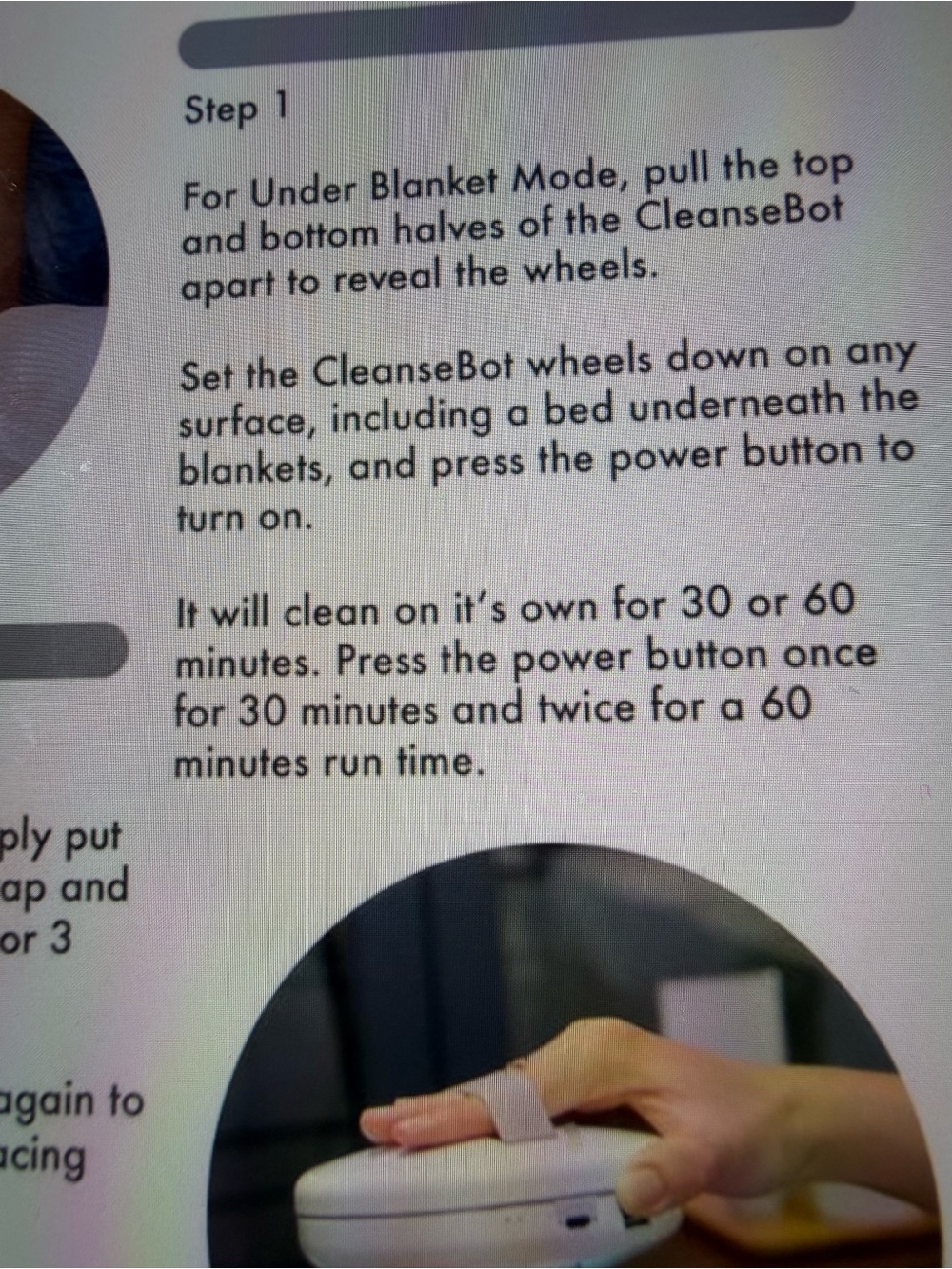 CleanseBot Portable Smart Robot - Picture 5 of 8